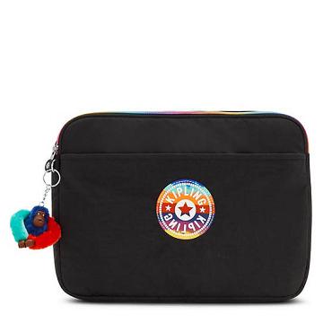 Kipling Laptop Sleeve 13" Bags Truly Black Rainbow | CA 1912PJ